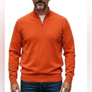 Ralph Lauren orange pullover sweater